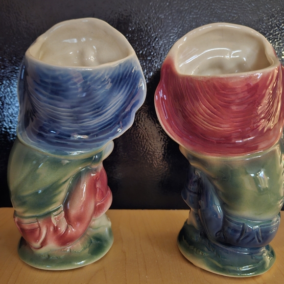 Royal Copely Vintage Mid-Century 50's-60's Farm Kid Planters - Picture 2 of 5